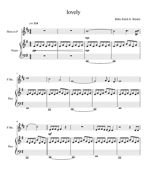 lovely French Horn