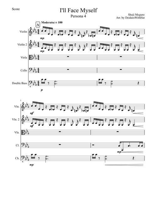 I'll Face Myself (Orchestral Arrangement)