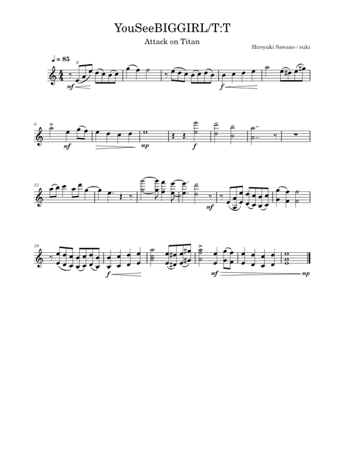 YouSeeBIGGIRL/T:T – Hiroyuki Sawano