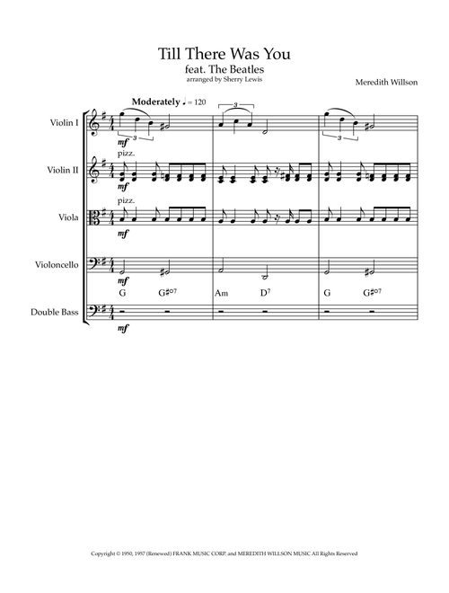 Till There Was You (Arr. Sherry Lewis) - The Beatles (String Ensemble)
