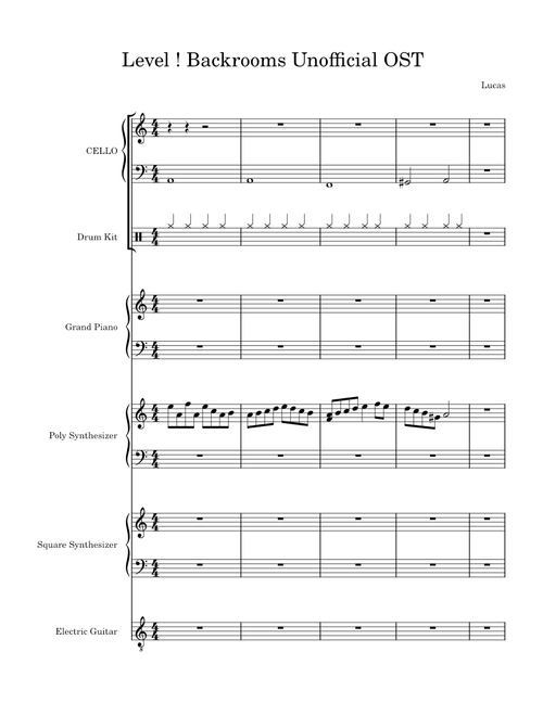 LEVEL! BACKROOMS ost