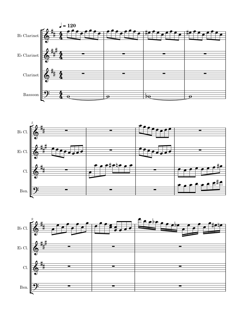 A Song by Different kind of and a Bassoon Ram Thakkar Sheet