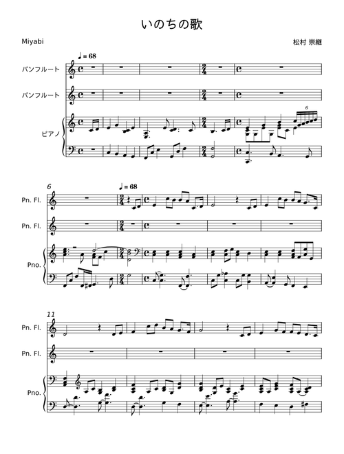 Inochi No Uta - Mariya Takeuchi