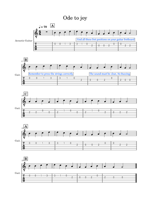 Ode To Joy - Ludwig van Beethoven