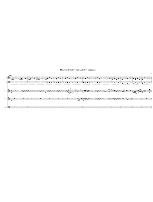 Subwoofer Lullaby - Full Transcription – The Ultimate Music Man