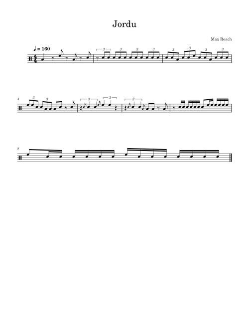 Jordu – Clifford Brown Jordu_