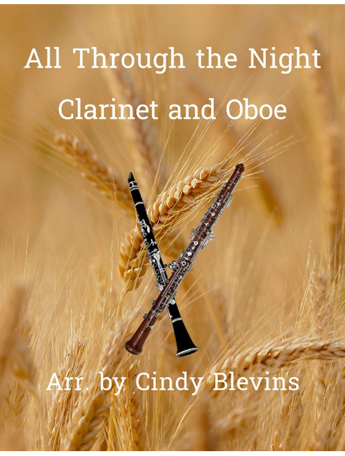 All Through the Night, for Clarinet and Oboe (Arr. Cindy Blevins) - Welsh (Instrumental Duet)