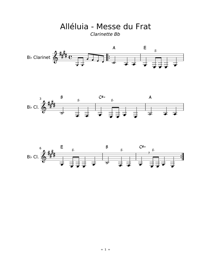 Alléluia Messe du Frat n.c. piano tutorial