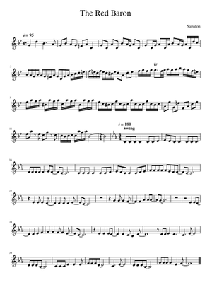 The red baron – Sabaton Sheet Music for Piano (Solo) | MuseScore.com