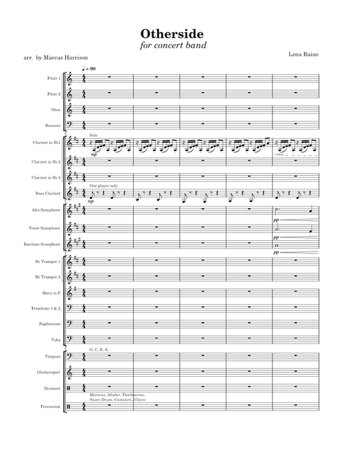 Otherside for Concert Band