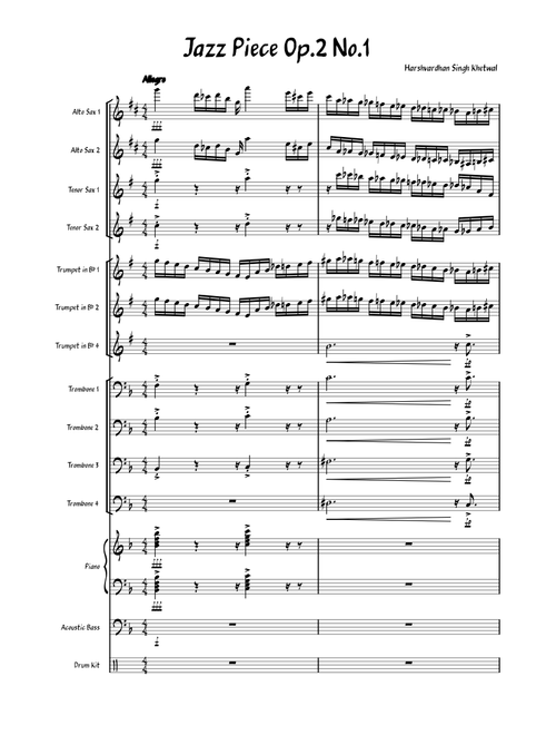 Jazz Piece No.1 Op.2 – geetomaira