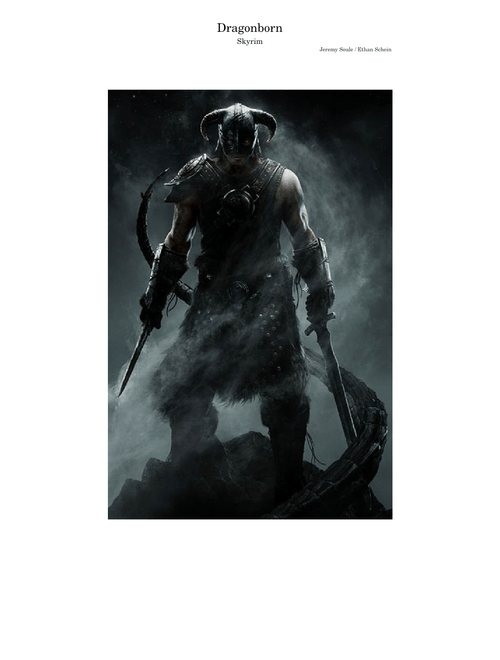 Dragonborn – Jeremy Soule The Elder Scrolls V: Skyrim Main Theme
