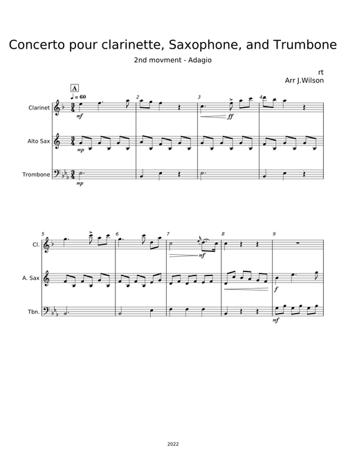 Concerto - Wolfgang Amadeus Mozart
