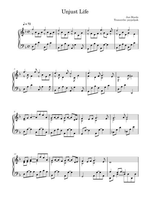 Unjust Life - Angel Beats