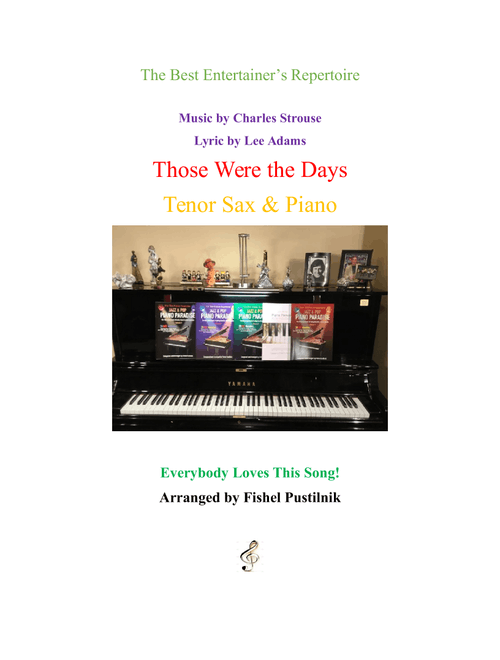 Those Were The Days (Arr. Fishel Pustilnik) - Charles Strouse (Small Ensemble)