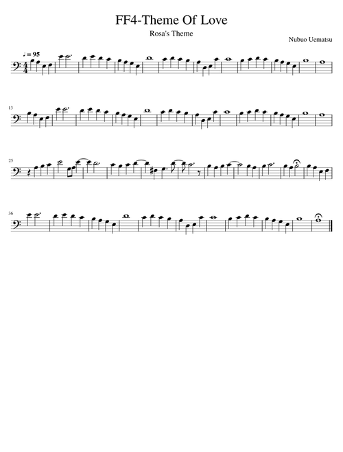 FF4-Theme Of Love(Rosa's Theme)