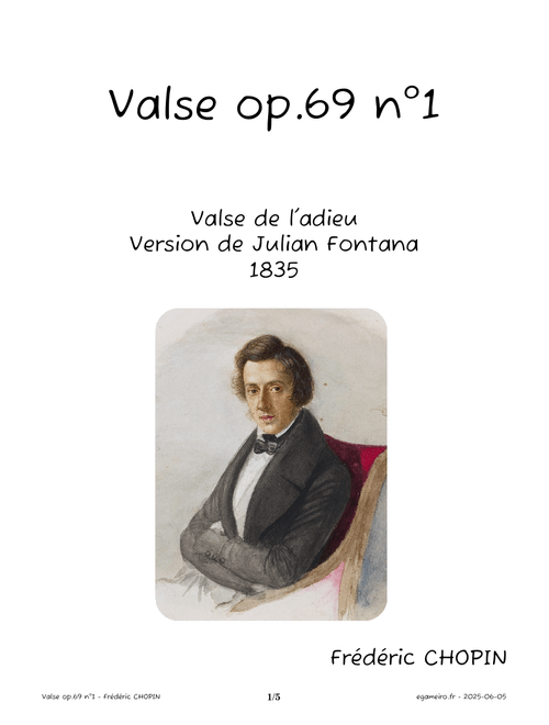 Waltz in A-flat major, Op. 69, No. 1 – Frédéric Chopin