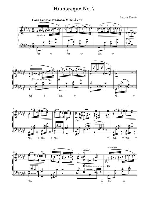 Humoresque No. 7