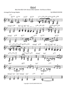Free Silver Horace sheet music | Download PDF or print on Free Silver Horace sheet music | Download PDF or print on