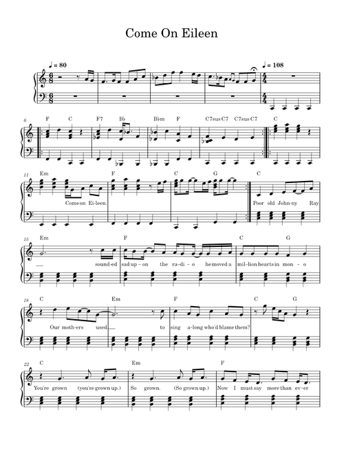 Come On Eileen - Dexy's Midnight Runners