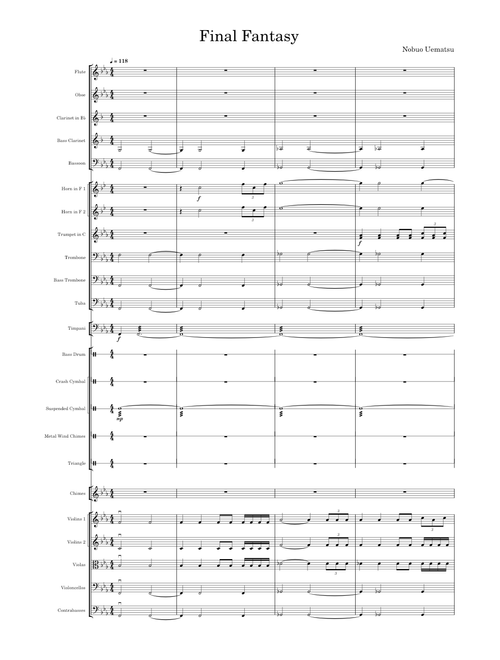 Final Fantasy XII (WIP) sheet music by BeatsKEI | Play, print, and