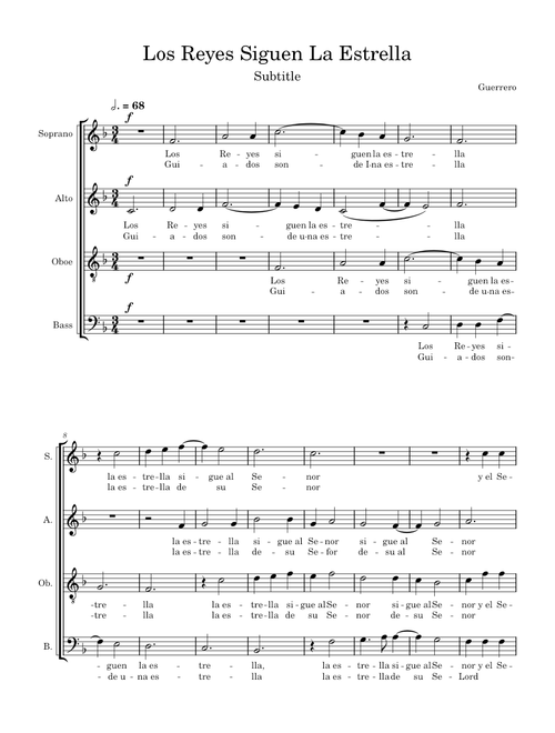 Los reyes siguen la estrella tenor – Francisco Guerrero – v9 – dmctheyogi