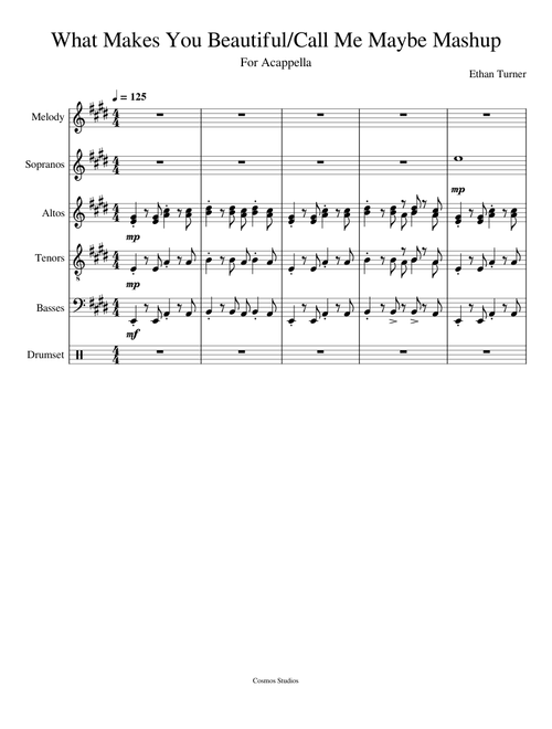 You Don't Know You're Beautiful/Call Me Maybe Mashup