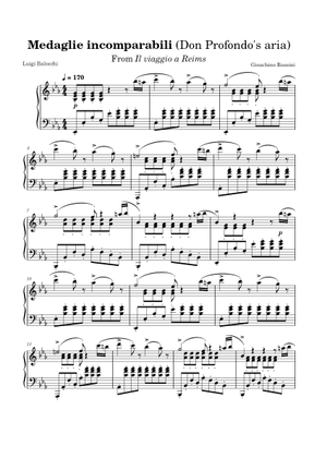 Il viaggio a Reims – Gioachino Rossini Sheet Music for Saxophone