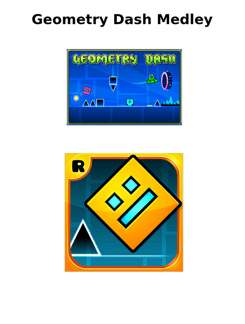 Geometry Dash Medley (UPDATE 1.9)