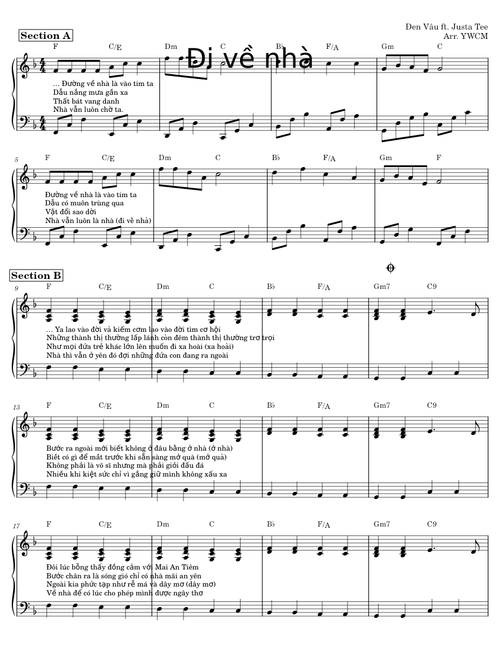 Đi Về Nhà – Đen Vâu - YWCM reformatted