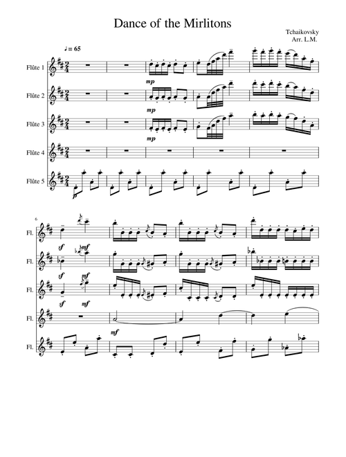 Dance of the Mirlitons