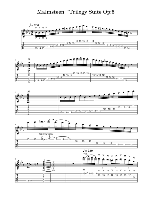 Trilogy Suite Op.5 – Yngwie Malmsteen