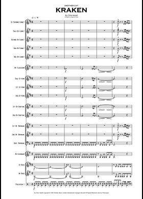 Free Another Cat: Kraken by Chris Hazell sheet music | Download