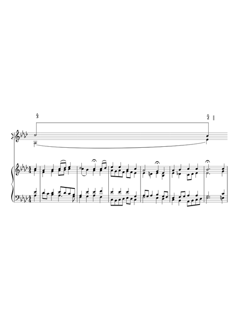 4.5.2 Bach’s Chorale: Structural Level 1 in Schenker’s graphical analysis of the chorale