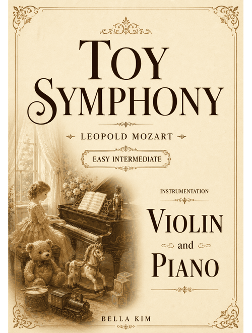 Toy Symphony (for violin and piano)(Easy) (Arr. Bella Kim) - Various Artist (Violin and Piano)