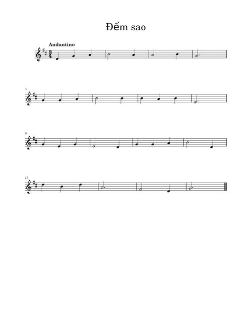 ĐẾM SAO – Nguyễn Văn Chung