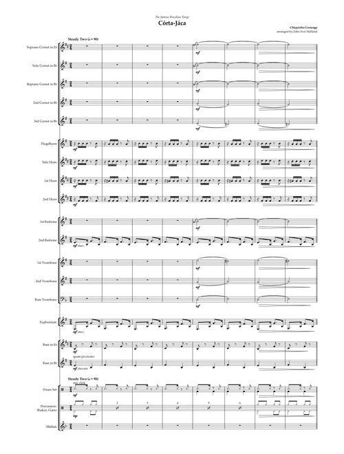 Corta-Jaca (Arr. John Ivor Holland) - Chiquinha Gonzaga (Brass Band)