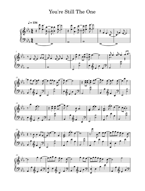 You're Still The One – Shania Twain