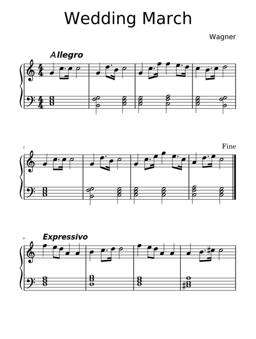 Here comes the Bride - Wagner