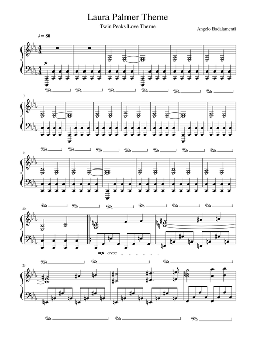 Laura Palmer Theme