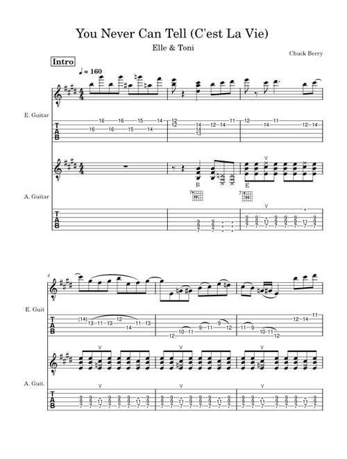 You Never Can Tell (from Pulp Fiction) – Chuck Berry You never can tell  Cest la vie   3