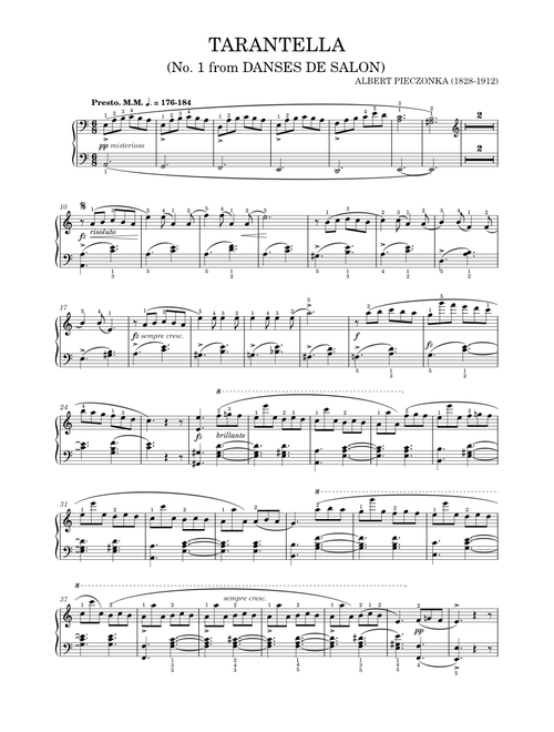 Piano – Misc tunes
