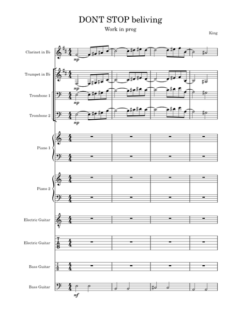 Dont Stop Believin' – Unknown author