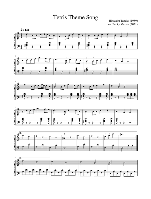 Tetris Theme Song