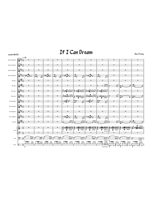 If i can dream – Elvis Presley If I Can Dream