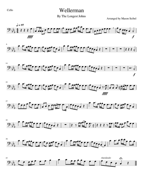 Wellerman Cello