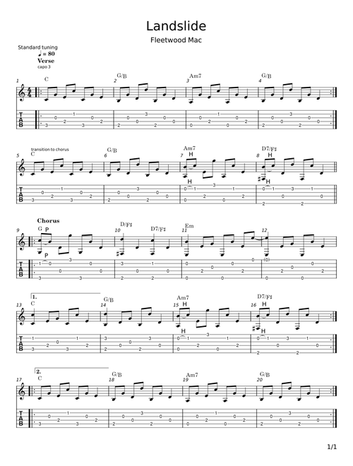 Landslide - Fleetwood Mac