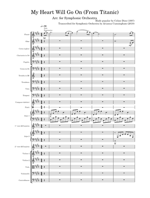 My Heart Will Go On (From Titanic)