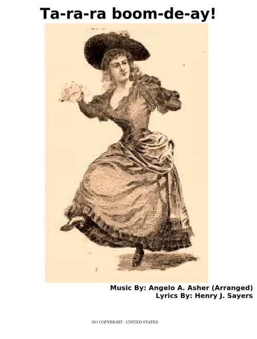 Ta-ra-ra boom-de-ay! – Angelo A. Asher Ta-ra-ra boom-de-ay!