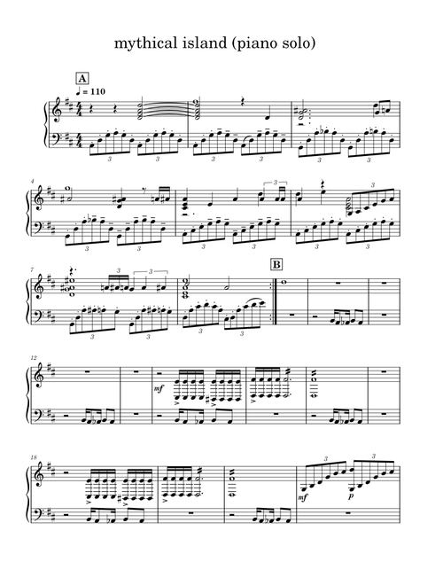 Mythical Island – My Singing Monsters Mythical Island (piano solo)